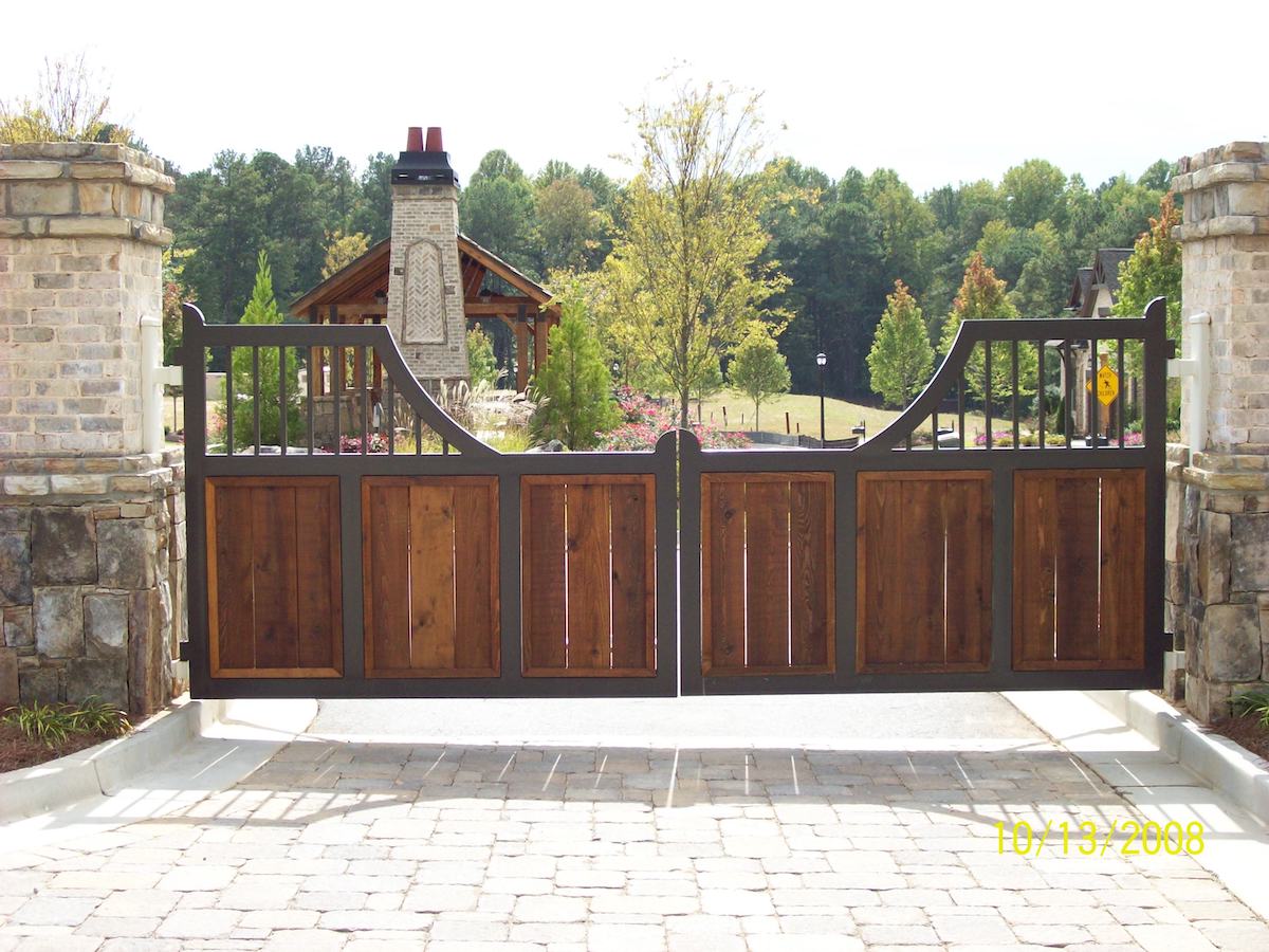 Wooden Residential Gate